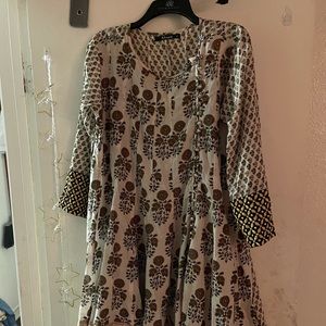 Hand stitched Pakistani Dress